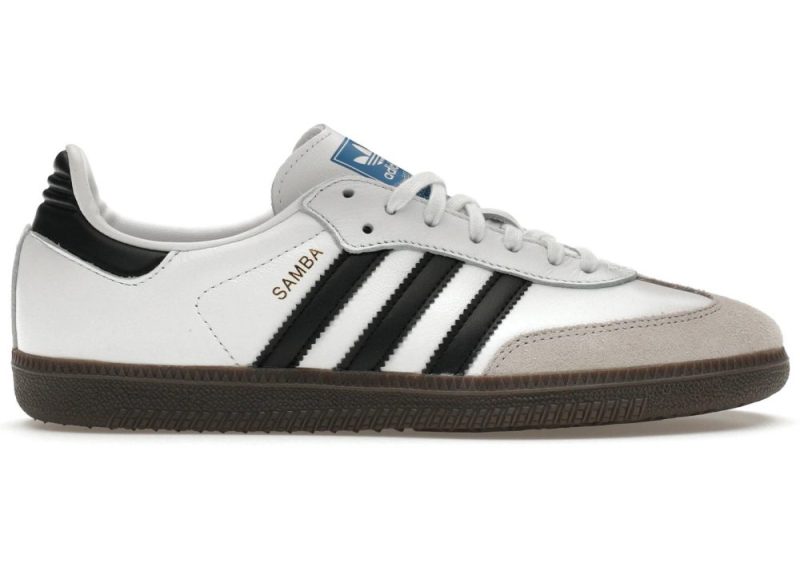 adidas Samba OG Cloud White Core Black GS Product